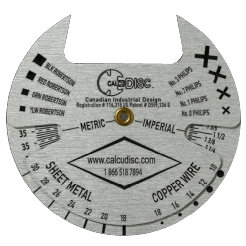 stainless calcudisc front
